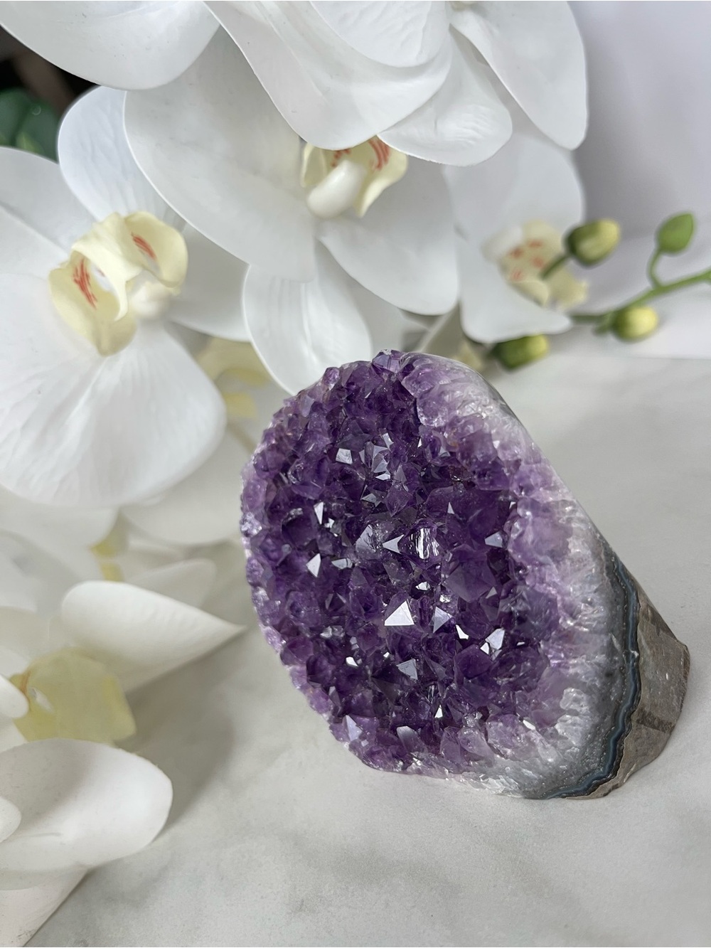 Exquisite AAA-Grade Uruguayan Amethyst Cluster